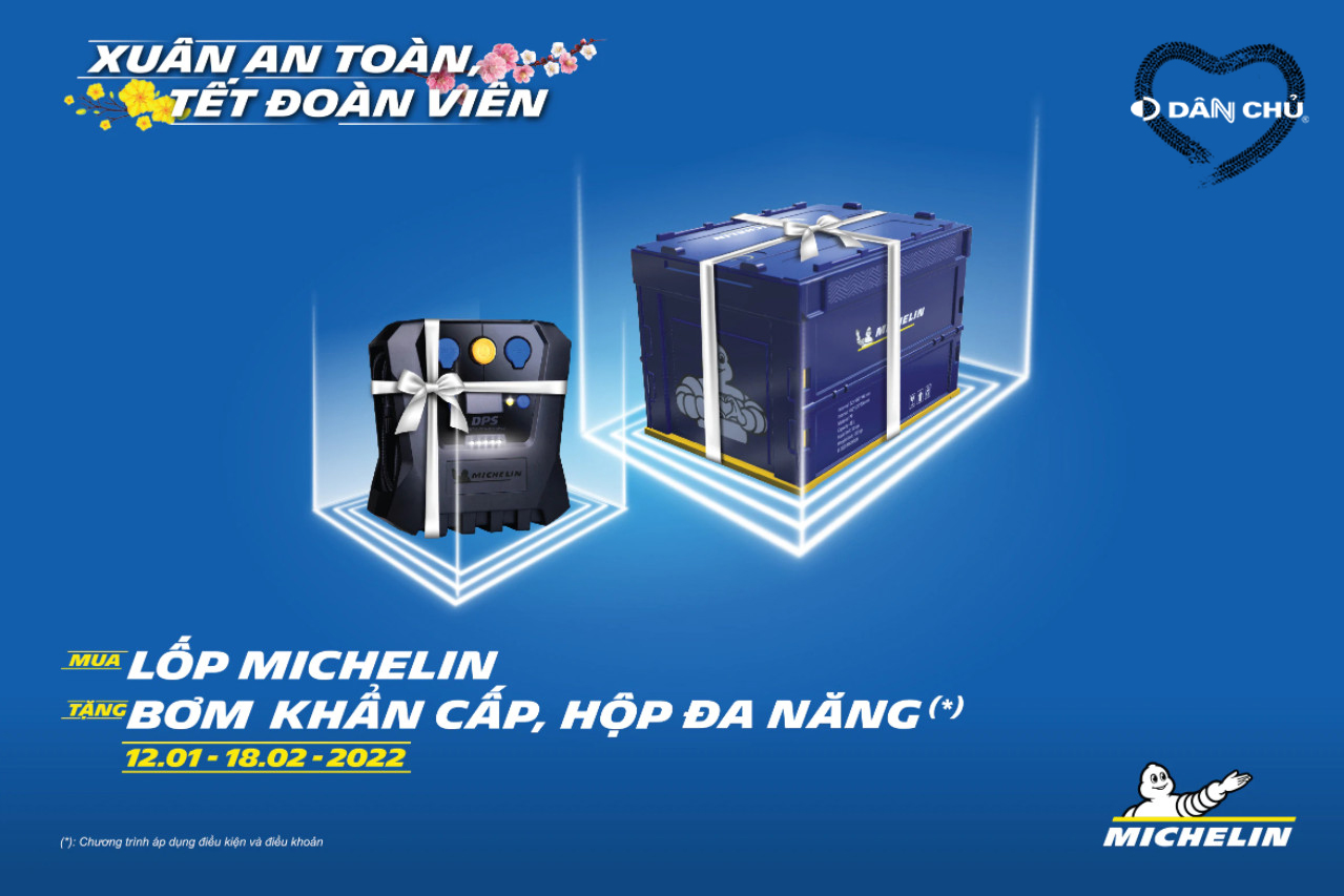 CTKM lốp Michelin tặng bơm & thùng tháng 1.2022 (logoadded)