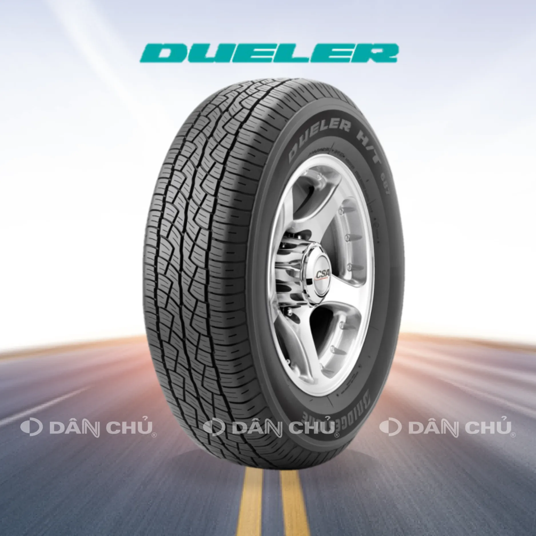 LỐP BRIDGESTONE 215/70R16 – DUELER H/T D687 – 99H