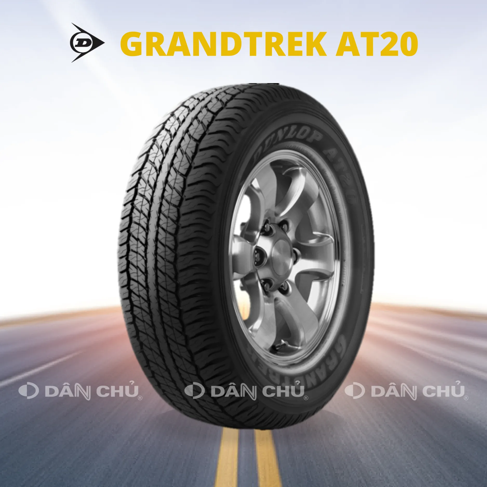 LỐP DUNLOP 245/70R16 – GRANDTREK AT20