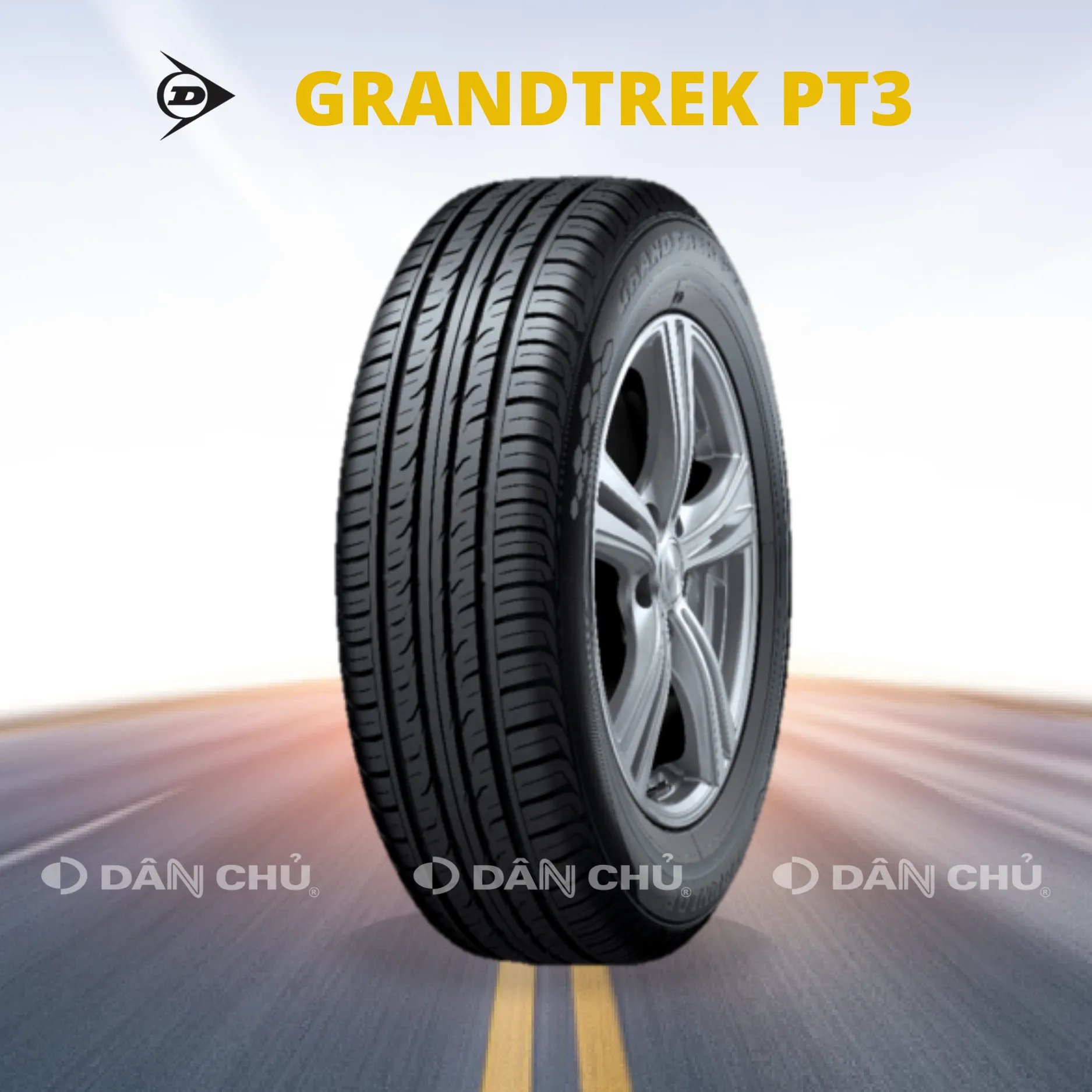 LỐP DUNLOP 275/50R21 – GRANDTREK PT3A