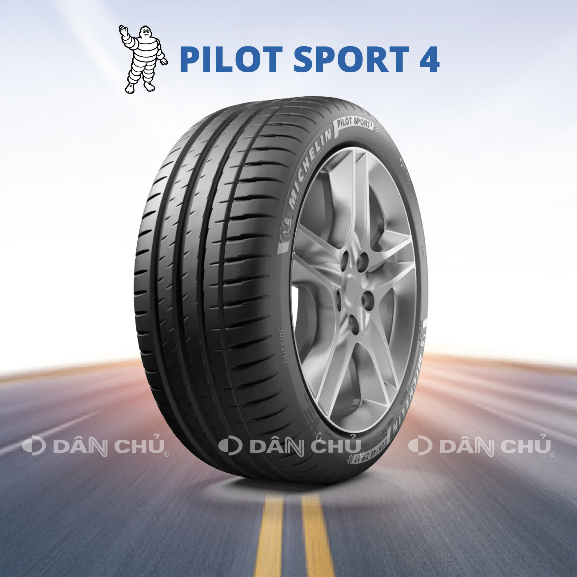 LỐP MICHELIN 245/40R17 – PILOT SPORT 4