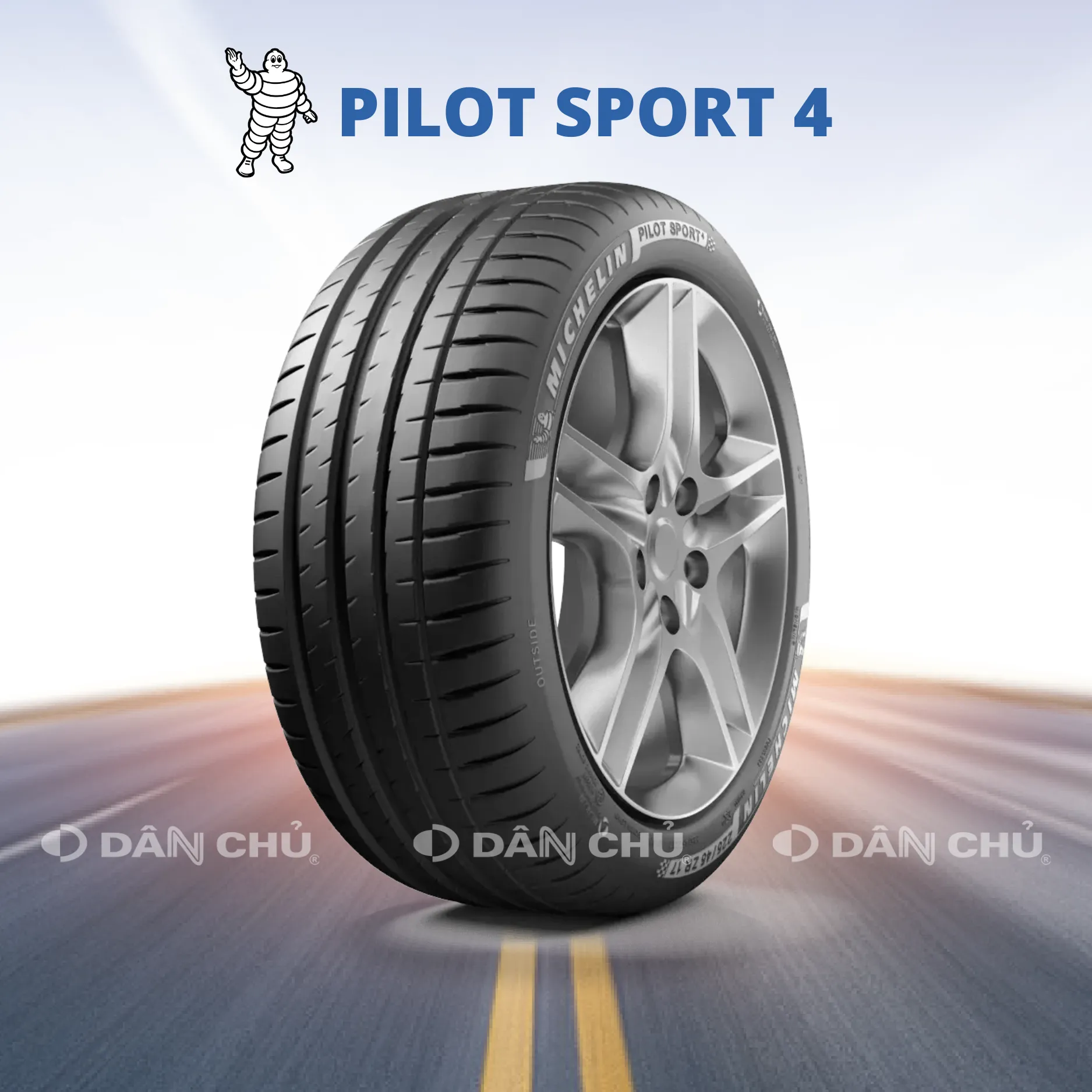LỐP MICHELIN 215/50R17 – PILOT SPORT 4 – 95W