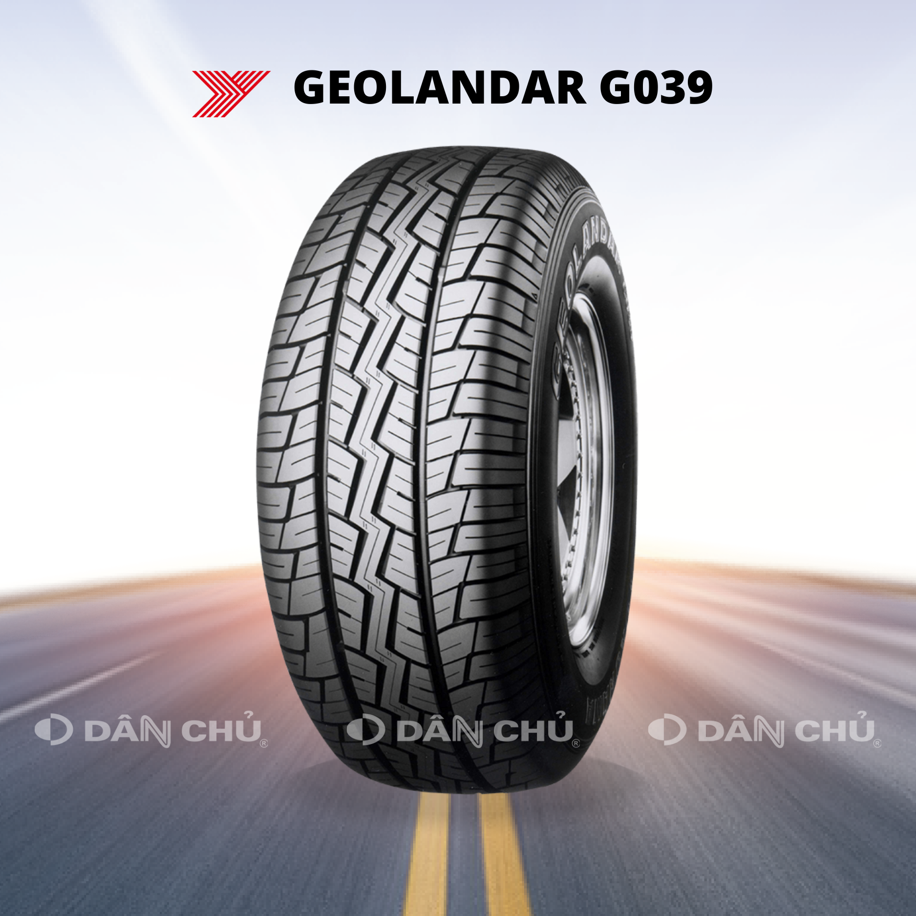 LỐP YOKOHAMA 265/70R16 – GEOLANDAR G039