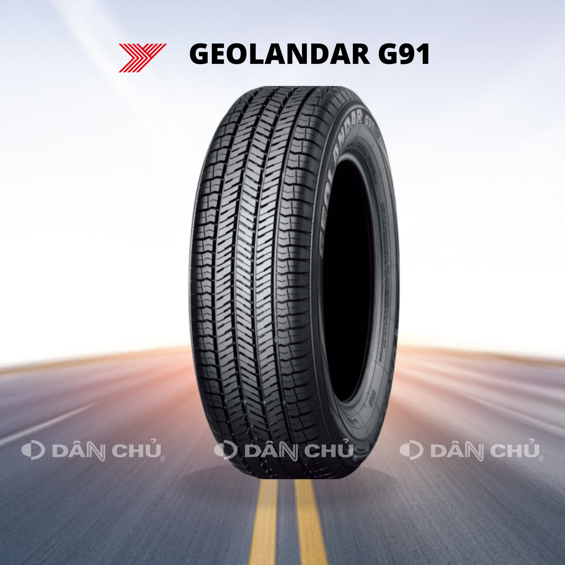 LỐP YOKOHAMA 225/65R17 – GEOLANDAR G91