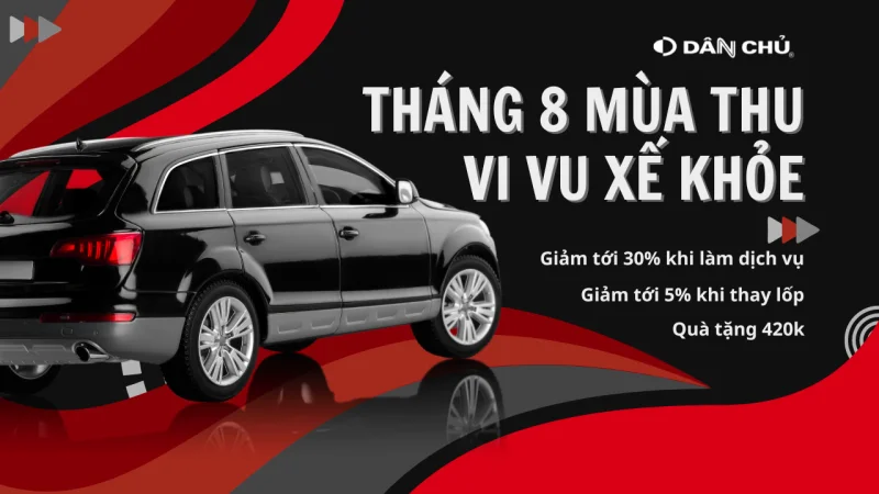 Tháng 8 mùa thu vi vu xế khỏe