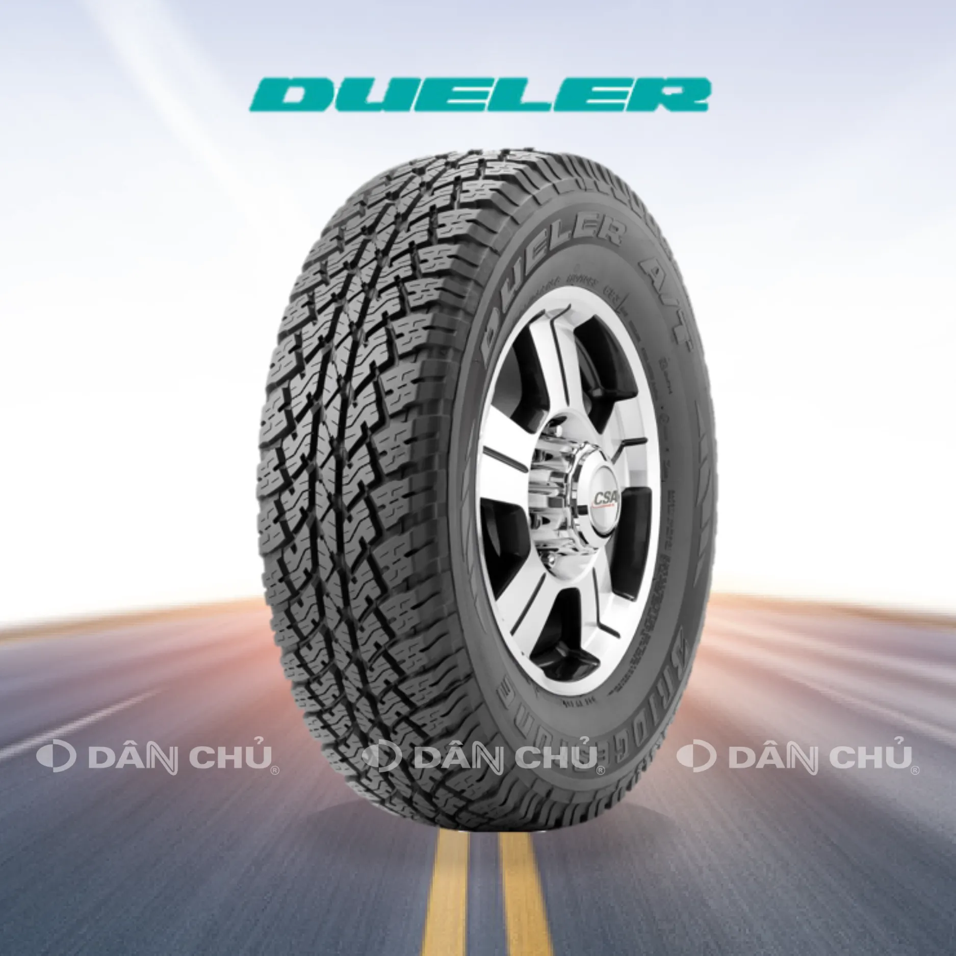 LỐP BRIDGESTONE 265/65R17 – DUELER A/T D693 – BRZ
