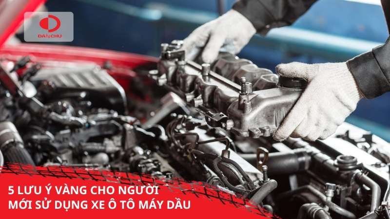 5 lưu ý vàng cho người mới sử dụng xe ô tô máy dầu