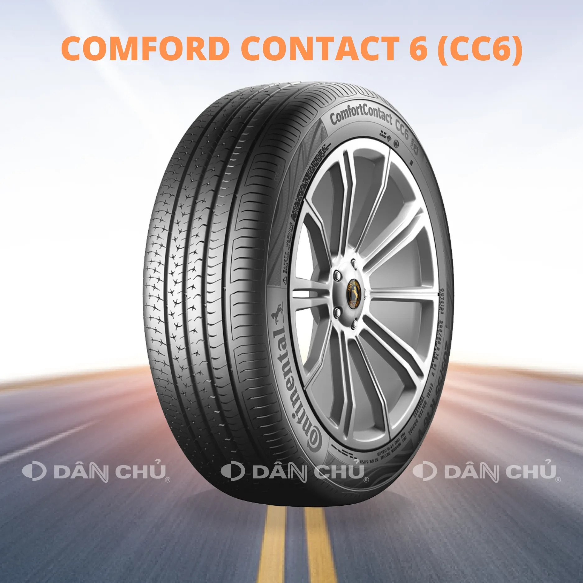 LỐP CONTINENTAL 185/55R16 – COMFORT CONTACT 6 (CC6)