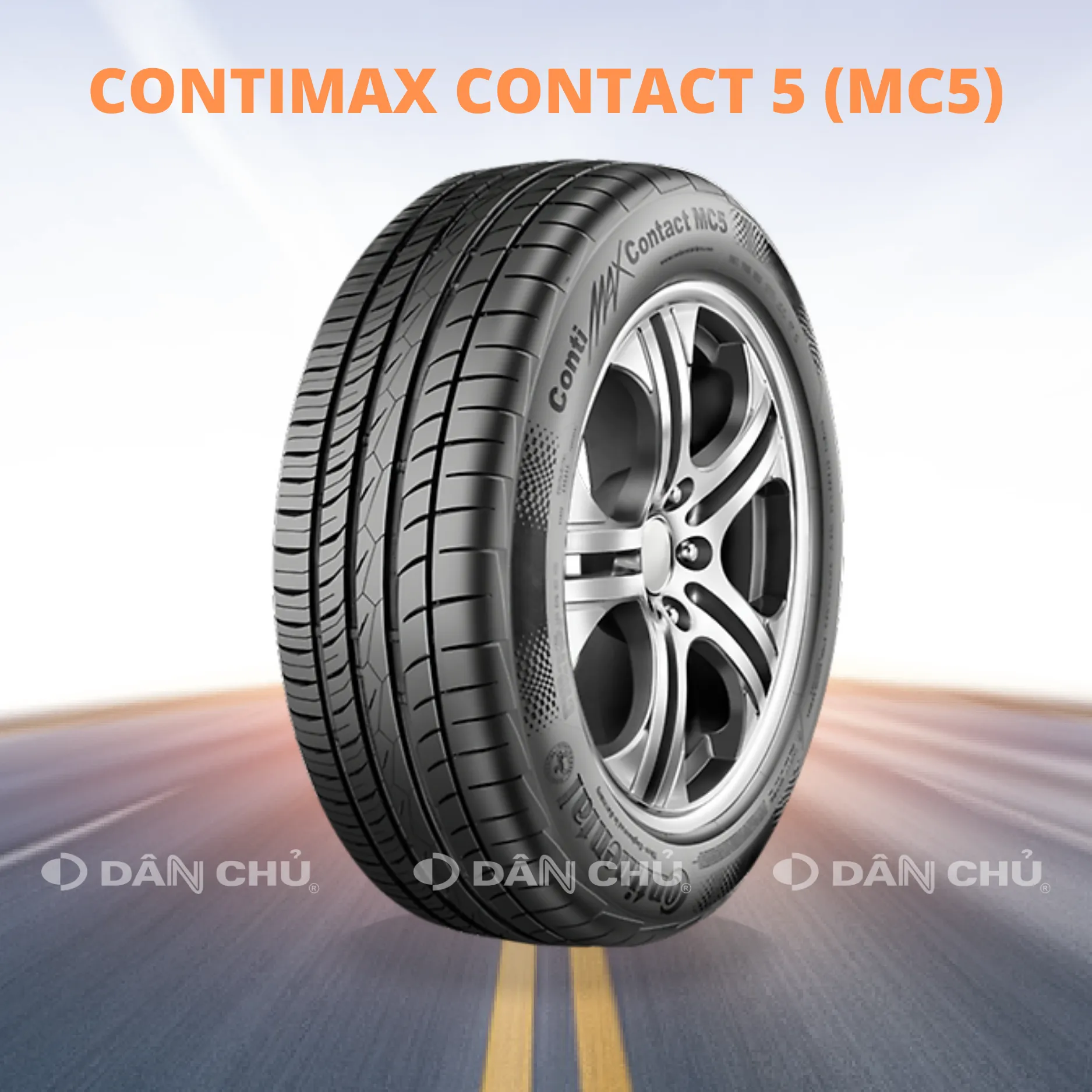 LỐP CONTINENTAL 215/45R17 – CONTIMAX CONTACT 5 (MC5)