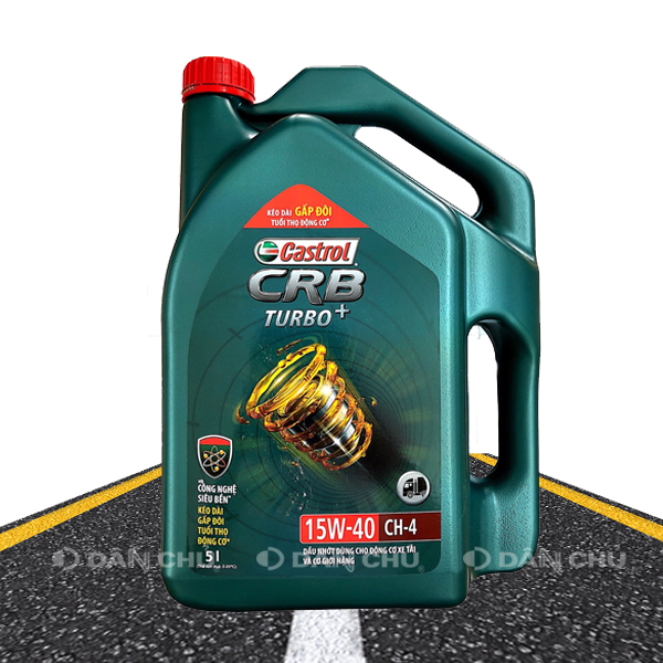DẦU CASTROL CRB TURBO+ 15W-40 (CH4)