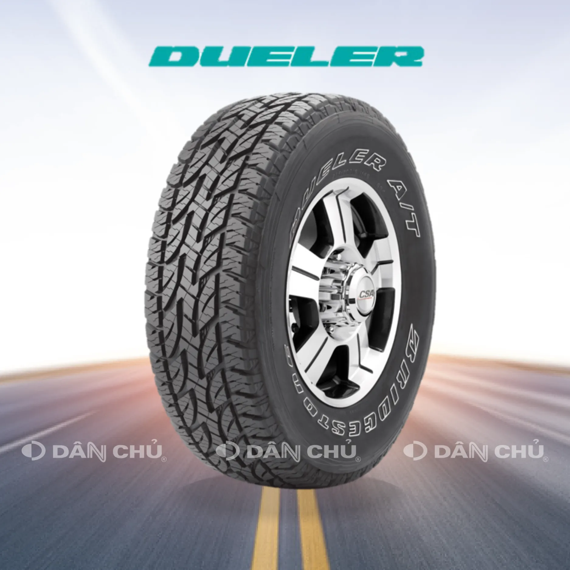 LỐP BRIDGESTONE 195/80R15 – DUELER A/T D694 – 096S