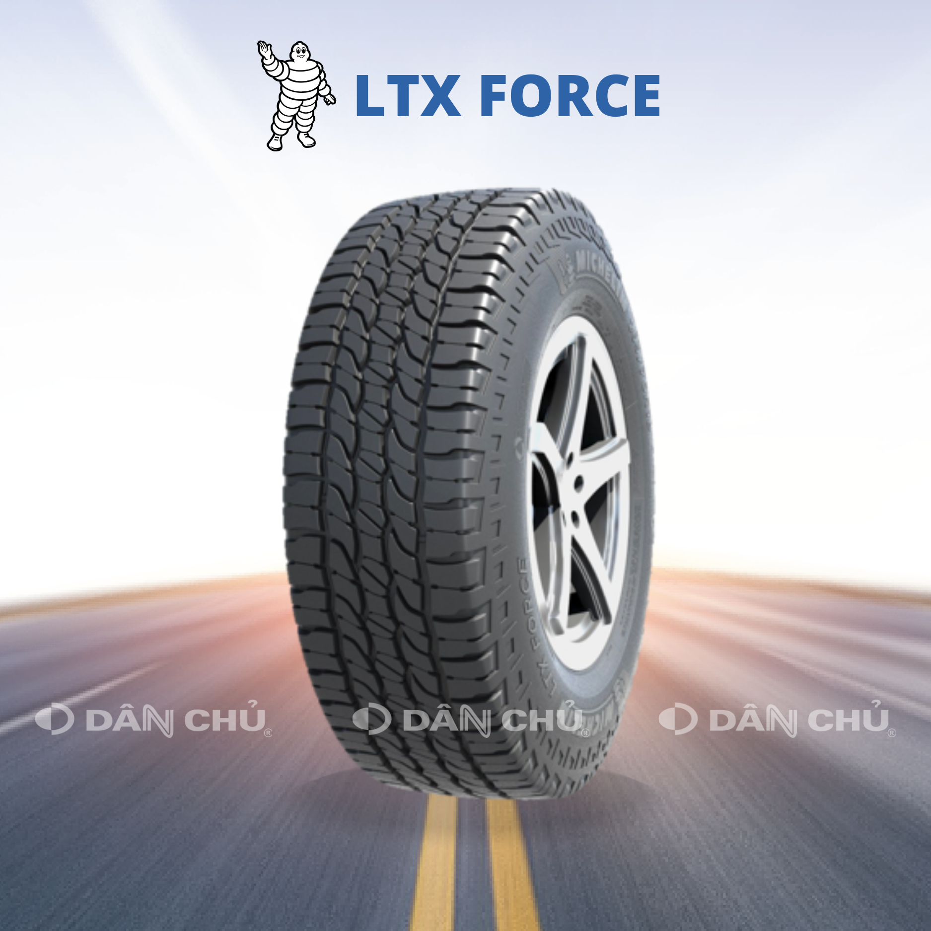 LỐP MICHELIN 235/75R15 – LTX FORCE – 105T
