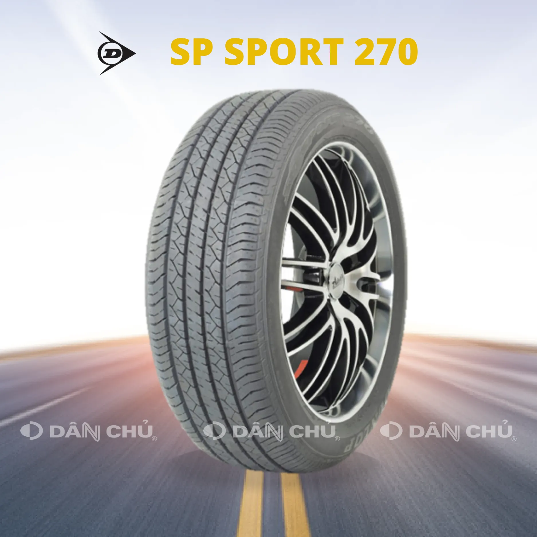 LỐP DUNLOP 235/55R19 – SP SPORT 270