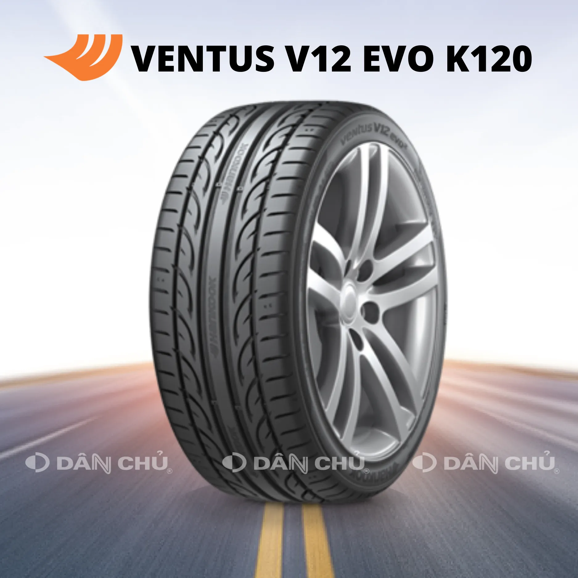 LỐP HANKOOK 225/45R18 – VENTUS V12 EVO K120