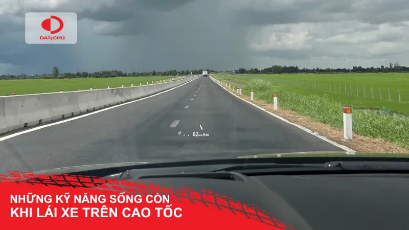 Những kỹ năng sống còn khi lái xe trên cao tốc