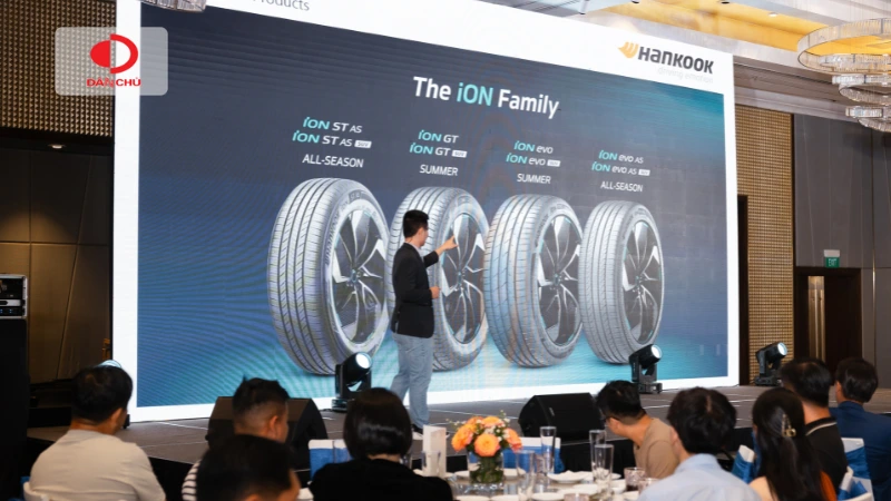 Hội nghị khách hàng Hankook 2025 – ra mắt dòng lốp ion cho xe điện