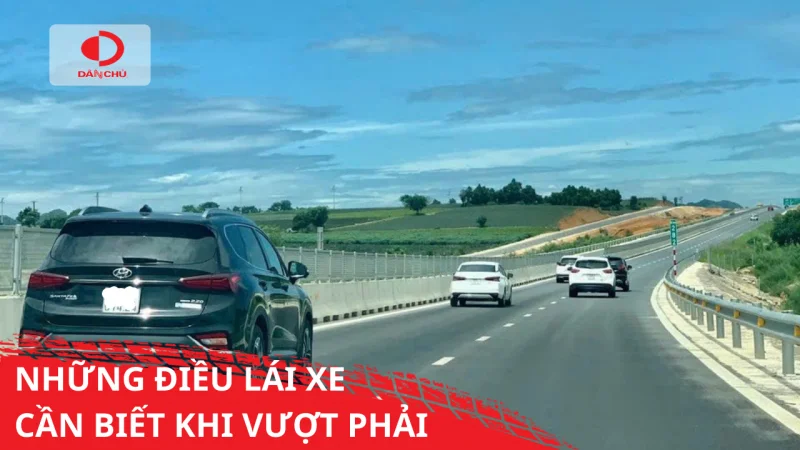NHỮNG ĐIỀU LÁI XE CẦN BIẾT KHI VƯỢT PHẢI