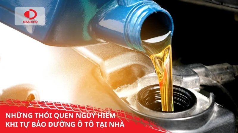 Những thói quen nguy hiểm khi tự bảo dưỡng ô tô tại nhà