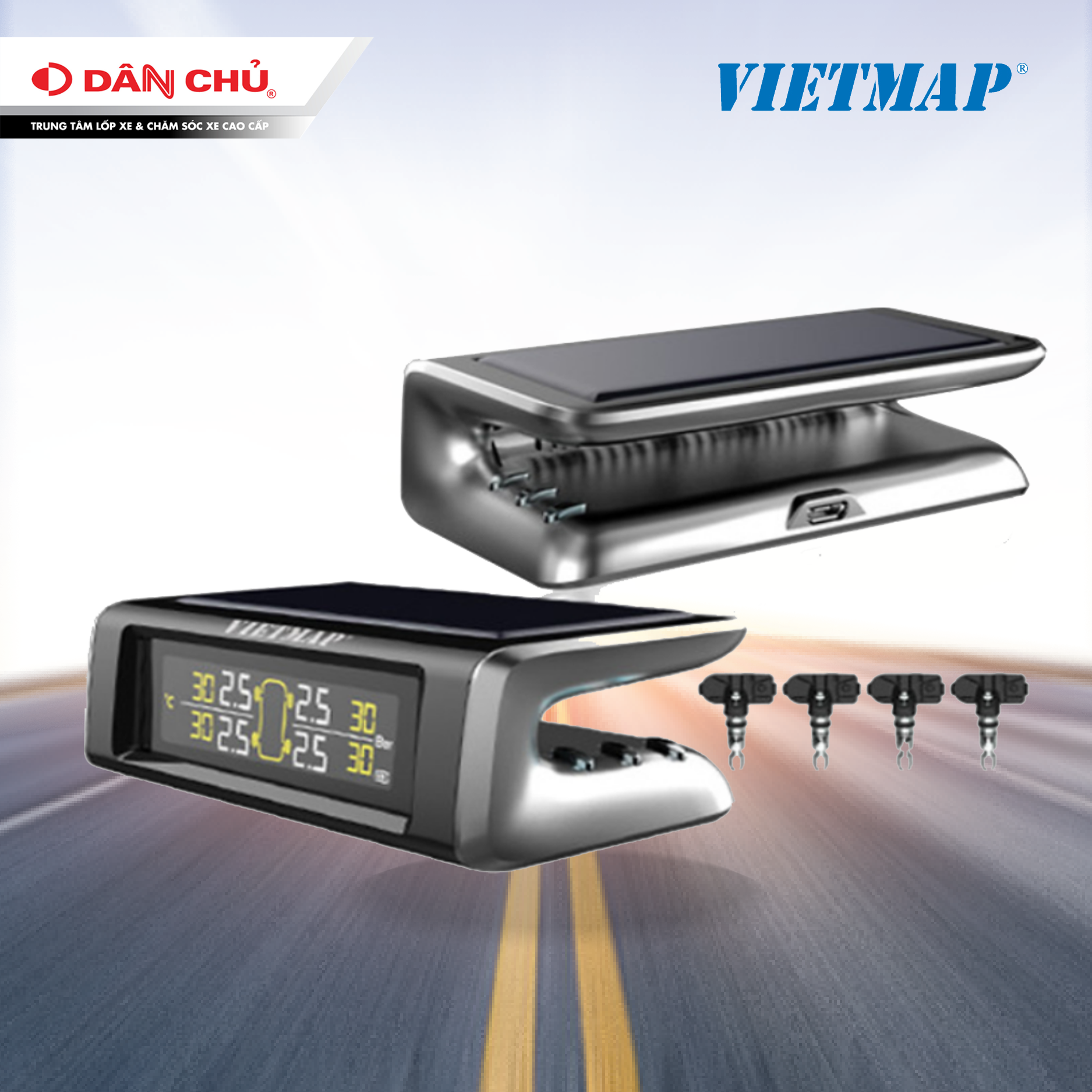 Cảm biến áp suất lốp TPMS Vietmap V1i_1